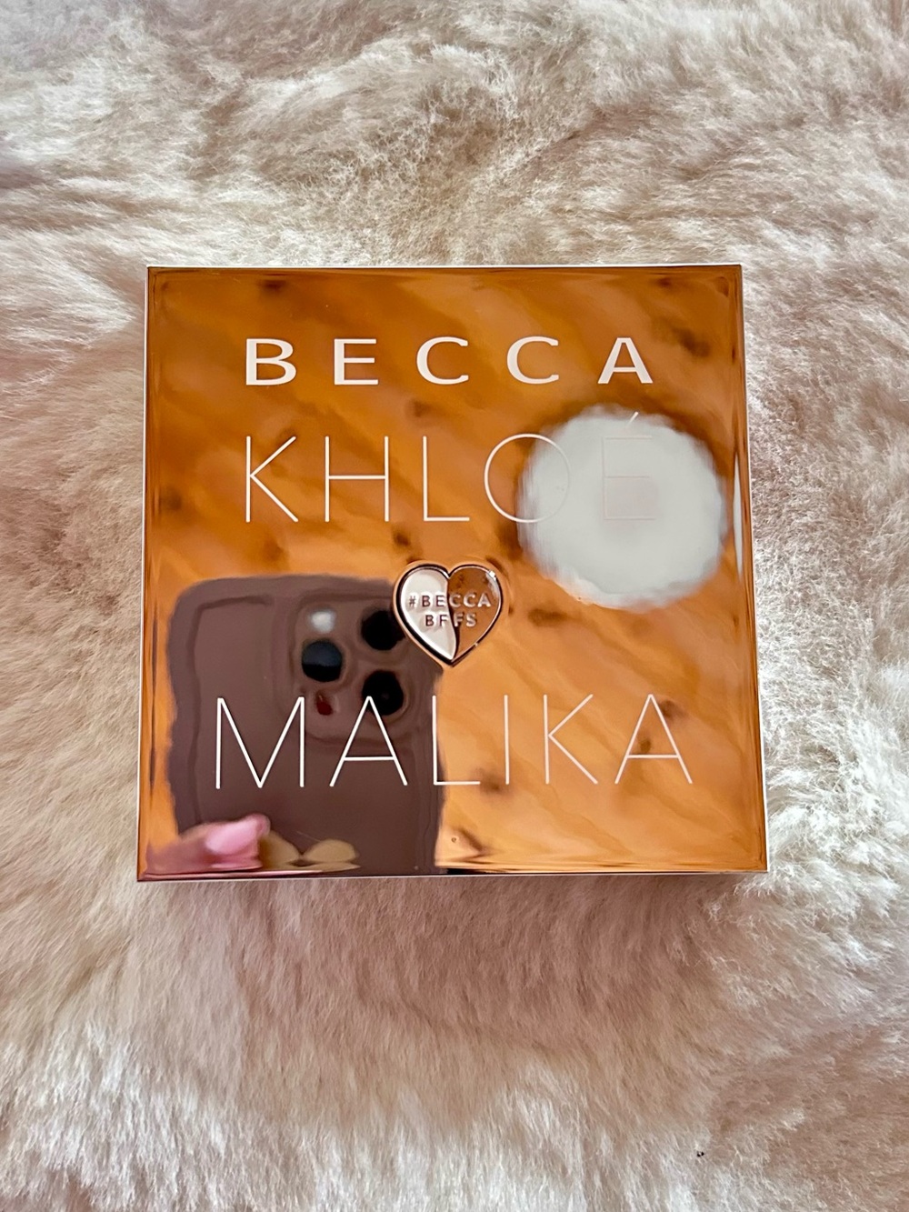 BECCA Cosmetics BFFs Khloe & Malika Bronze Blush & Glow Palette Limited Edition